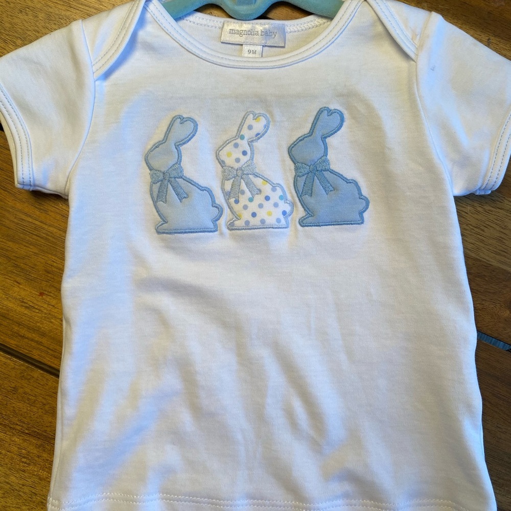 Easter smocked shirt